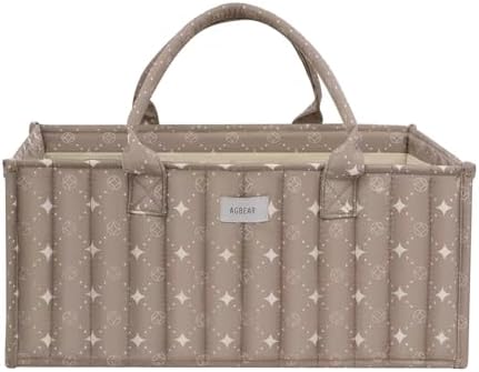 AGBEAR Baby Diaper Caddy Organizer with Storage