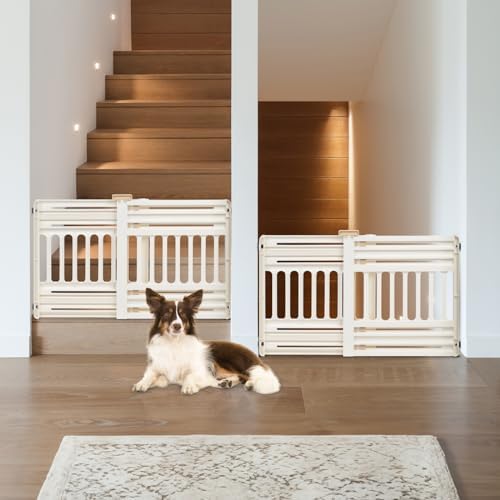 IRIS USA Expandable Pet Gate for Doorways
