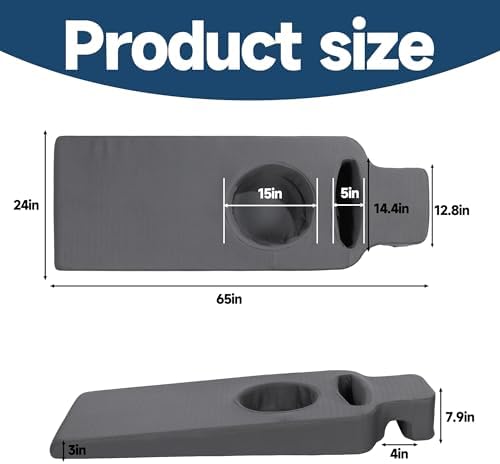 MABOZOO Pregnancy Pillow with Tummy Hole for Belly Sleepers