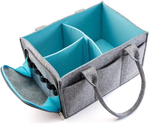 DOAEZ Baby Diaper Organizer Portable Storage Box 1