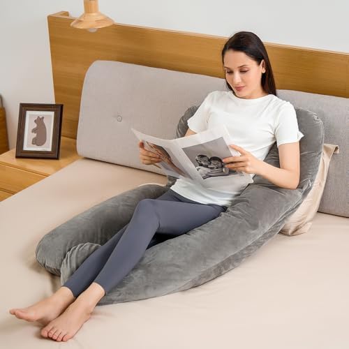 Premium Pregnancy Pillow with Washable Case