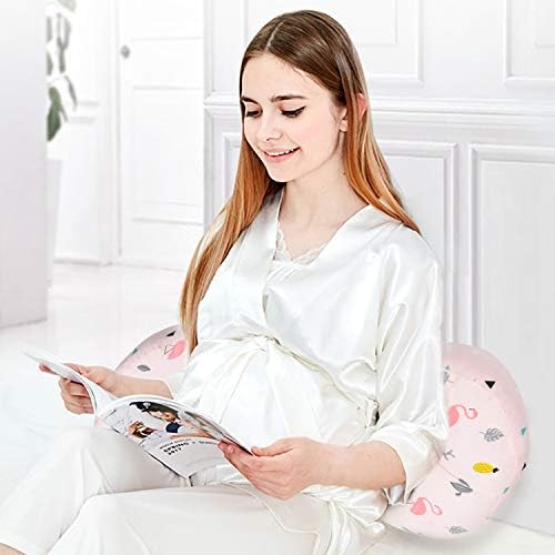AIFUSI Pregnancy Pillow Double Wedge Support for Bump and Back