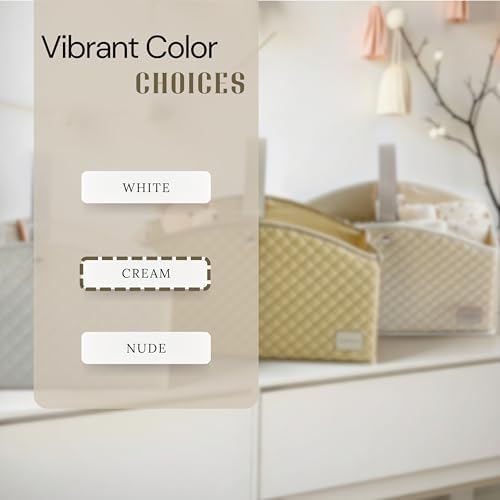 Cherubin Chic Baby Diaper Caddy Organizer