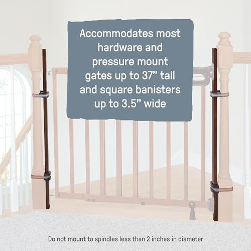 Universal Banister Mounting Kit for Baby Gates