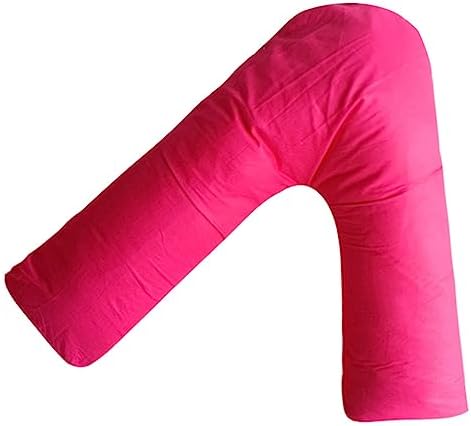 Orthopedic V Pillow with Removable Cover for Pregnancy and Back Support