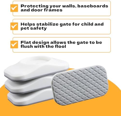 4 Pack Baby Gate Extender Replacement Parts 1