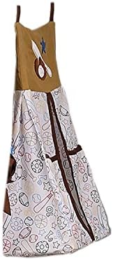 CribMATE Embroidery Diaper Stacker Brown Sports