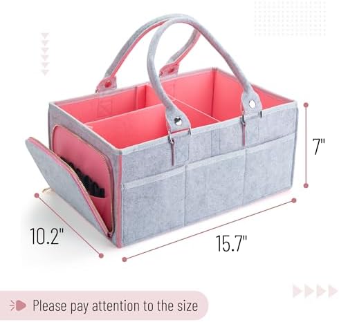 Mr Pen Baby Diaper Caddy Organizer with Handle