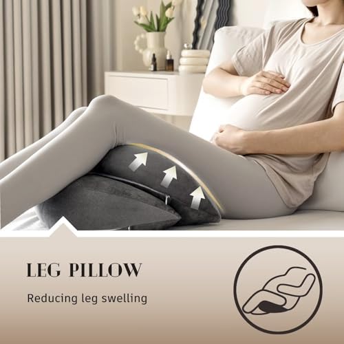 DOWNCOOL Pregnancy Pillow with Removable Cover 1