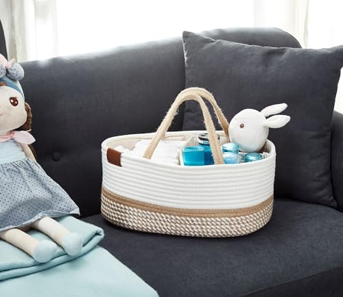 DECOMOMO Extra Large Diaper Caddy Organizer