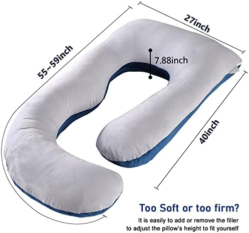 Cauzyart Pregnancy Pillow with U-Shape Design 1