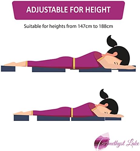 Amethyst Lake Pregnancy Massage Cushion with Headrest