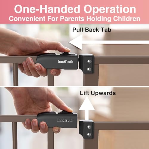 InnoTruth 36 Baby Gate for Doorways and Stairs