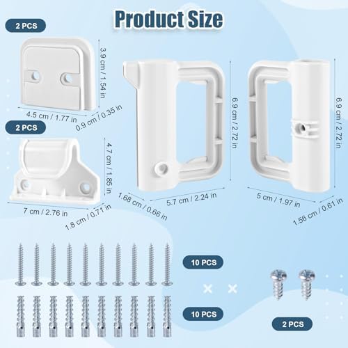 PEUTIER Baby Gate Replacement Parts Kit
