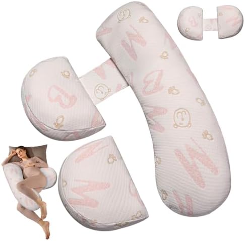 Anfrandce Pregnancy Pillow for Full Body Support
