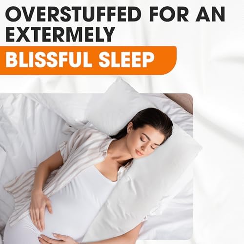 Cheer Collection L Shaped Pregnancy Body Pillow