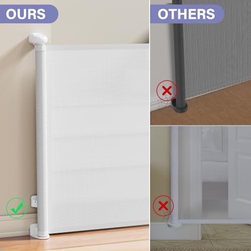 PRObebi Retractable Gate - 72 Wide Stair Door Safety