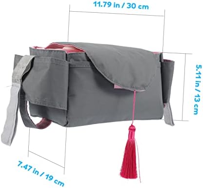 SUPVOX Lightweight Diaper Organizer Bag with Handle