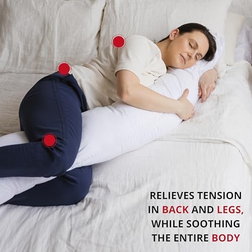 MINICAMP Organic Cotton Pregnancy Pillow with Kapok Filling
