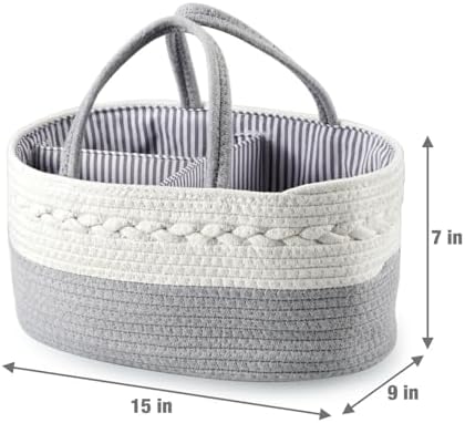 PandaEar Baby Diaper Caddy Organizer