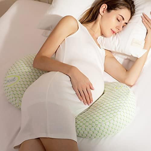 WMM Pregnancy Pillow with Adjustable Support - Pink Small
