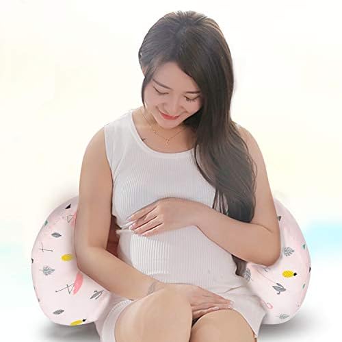 AIFUSI Pregnancy Pillow Double Wedge Support for Bump and Back