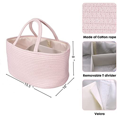 XUANGUO Large Diaper Caddy Organizer for Baby