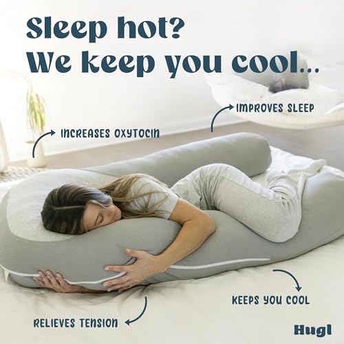 Plufl Hugl Cooling Body Pillow for Adults
