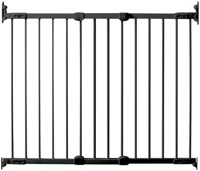 KidCo Angle Mount Stair Top Baby Gate Black