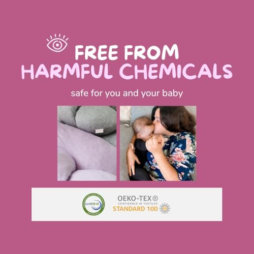 Araluna Adjustable Memory Foam Pregnancy Pillow with Bamboo Cover
