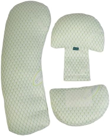 TemBe Maternity Pillow for Belly and Back Support
