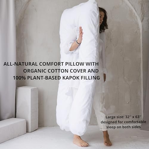 MINICAMP Organic U-Shape Pregnancy Pillow for Support and Comfort