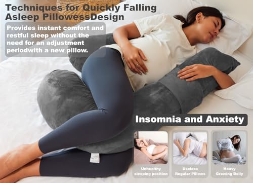 YZCCtixi Pregnancy Pillow with Detachable Cover