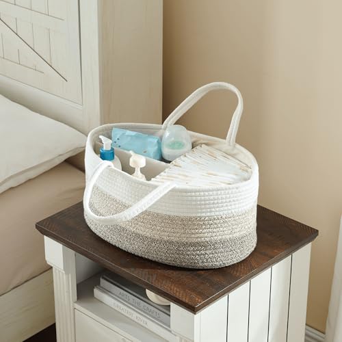 Baby Diaper Caddy Organizer - Gradient Brown