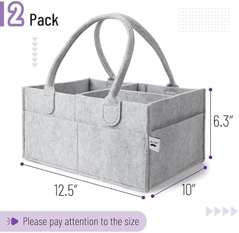 Mr Pen Baby Diaper Caddy Organizer 2 Pack