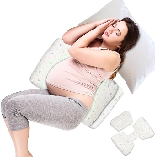 GloTika Pregnancy Pillow with Adjustable Support 1