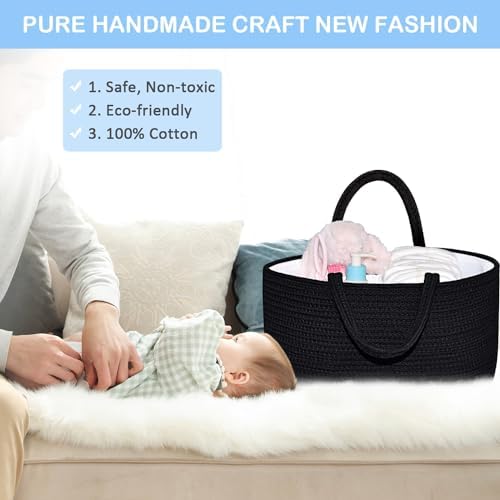 ABenkle Diaper Caddy Organizer with Removable Dividers 1
