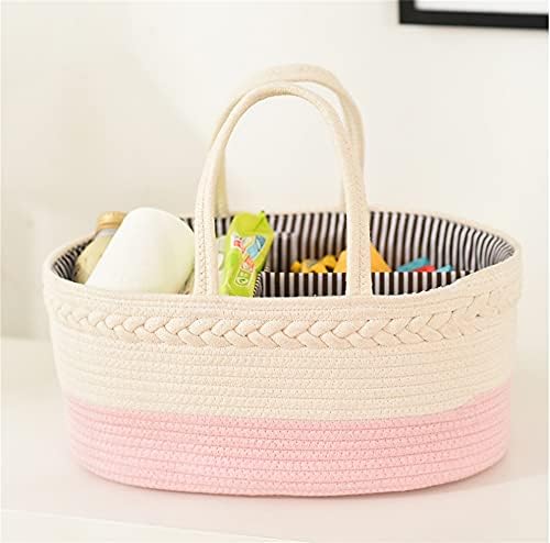 Lmbabter Stylish Diaper Caddy Organizer with Removable Dividers