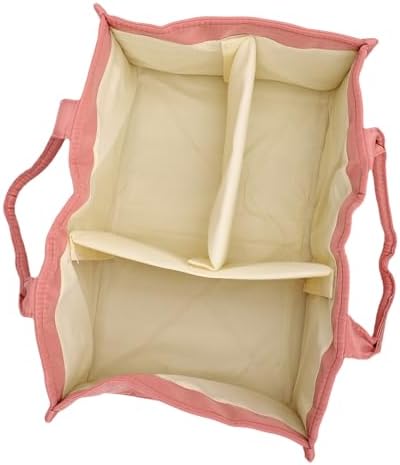 Oreilet Baby Diaper Caddy Organizer Pink
