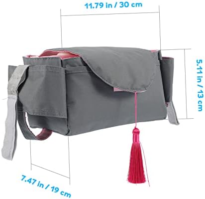 KESYOO Diaper Organizer Bag Portable Lightweight Stroller Caddy for Travel