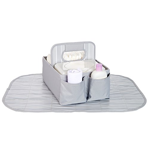 Munchkin SaraBear Diaper Caddy Grey