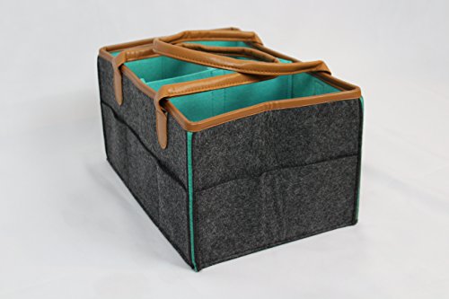 Baby Diaper Caddy - Durable Organizer for Stroller Car and Bath