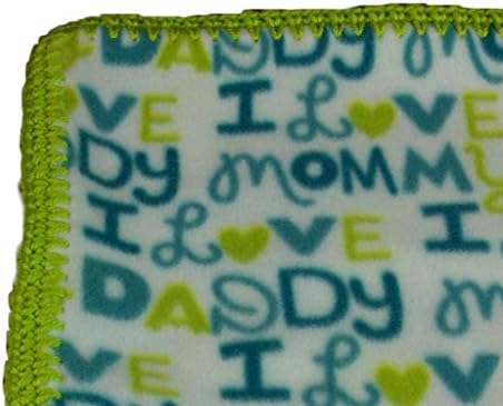 Handmade 4 Babies Fleese Blanket Burp Cloth Hat Set
