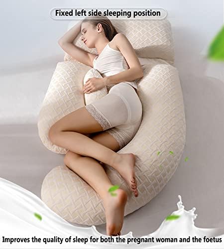 AGYHAM G-Shaped Maternity Pillow with Memory Foam 1