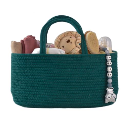 XUANGUO Baby Diaper Caddy Organizer Dark Green 1