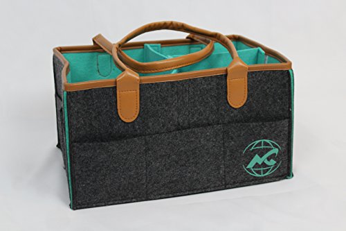Baby Diaper Caddy - Durable Organizer for Stroller Car and Bath
