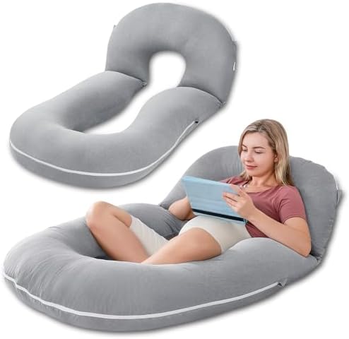 INSEN Pregnancy Pillow with Detachable Design