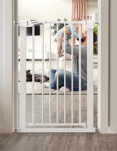 BABELIO 36 Tall Narrow Baby Gate with Auto-Close