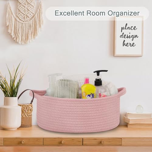COMSE Large Diaper Caddy Organizer with Removable Dividers and Gift Bag
