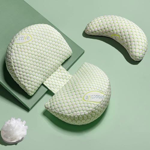 LGCLGY Pregnancy Pillow with Adjustable Wedge and Detachable Cover 1